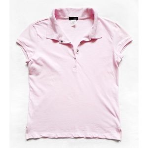 NEW J. CREW Classic Shortsleeve Snap Button Polo Shirt/Top S